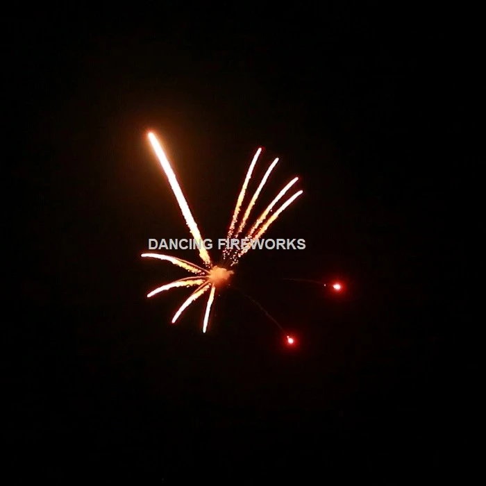 Mortar Fireworks Shells Heart Pattern Shape